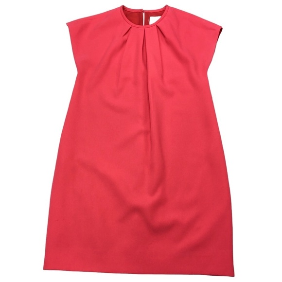Kate Spade Shaft Smock Dress in Coral Pink - Picture 3 of 8